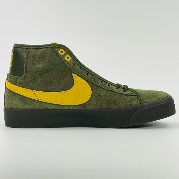Nike Zoom Blazer Mid QS SB x AntiHero 'Rough Green' HM5838-300 Multi Size - Picture 3 of 9